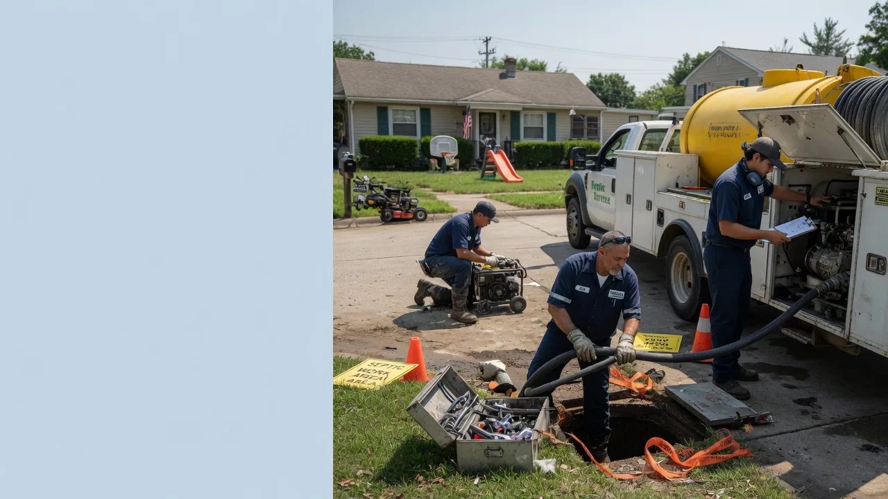 Septic Tank Pumping in Hutchinson, PA near me